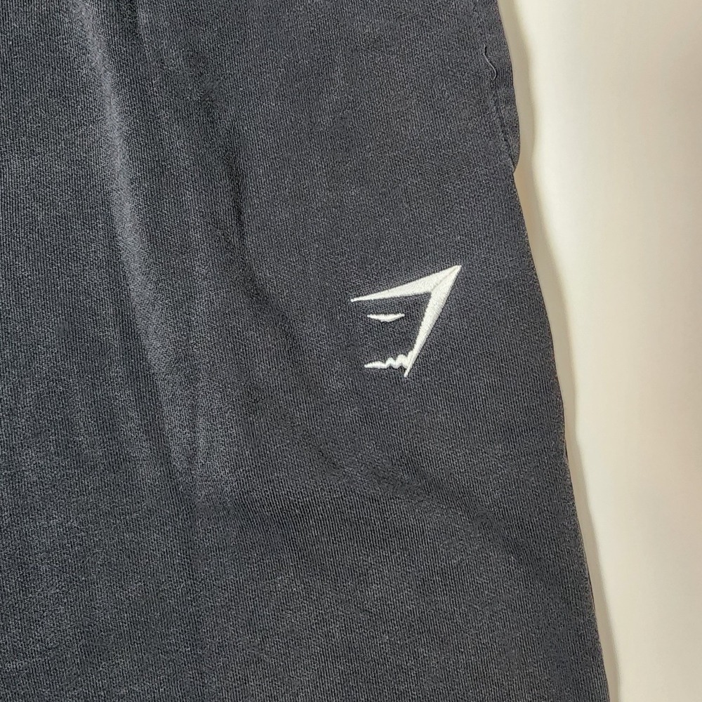 Gymshark Joggers Men Medium Black Sweatpants Tapered Athleisure Training Gym EUC - Picture 5 of 11